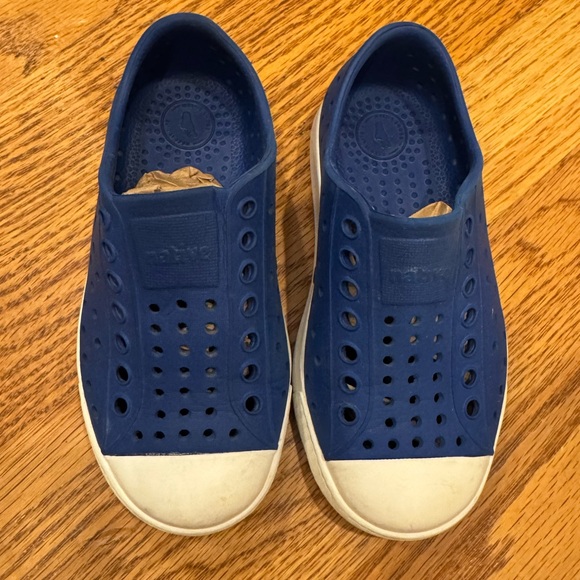 Native Shoes Kids Sneakers in Blue - Picture 1 of 6